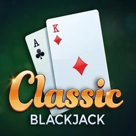 Classic Blackjack slot visual from Red Tiger Gaming available on herospincasino.eu
