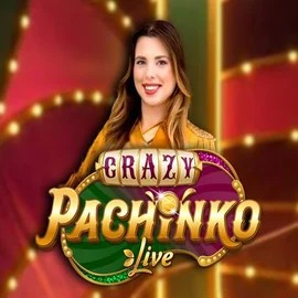 Crazy Pachinko logo by Evolution at Herospin Casino