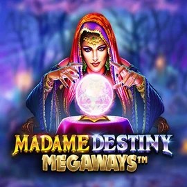 Madame Destiny Megaways by Pragmatic Play, showcased at herospincasino.eu – game logo