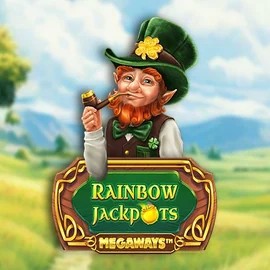 Jackpots logo of Rainbow Jackpots Megaways from Red Tiger Gaming at Herospin Casino