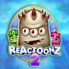 Reactoonz 2 casino game by Play'n GO – featured logo at Herospin Casino