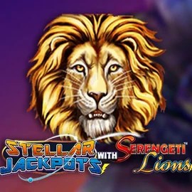Enjoy Stellar Jackpots with Serengeti Lions by Lightning Box Game – logo hosted on herospincasino.eu