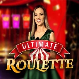Ultimate Roulette online game logo by Ezugi on herospincasino.eu