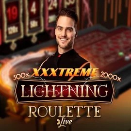 XXXtreme Lightning Roulette slot logo by Evolution at Herospin Casino